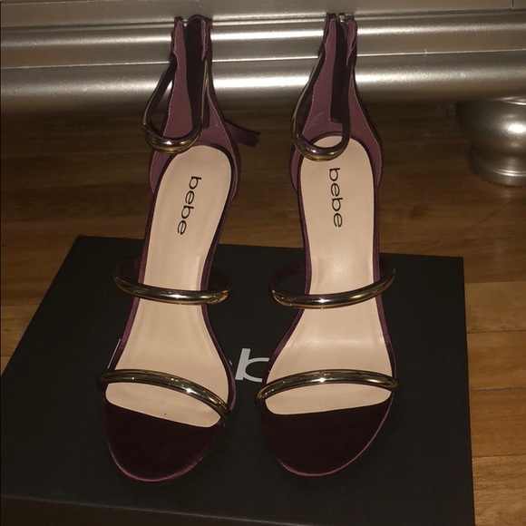 bebe Shoes - Bebe burgundy heels